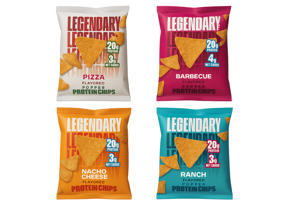 Legendary Foods Protein Chips - Square Format, No Background